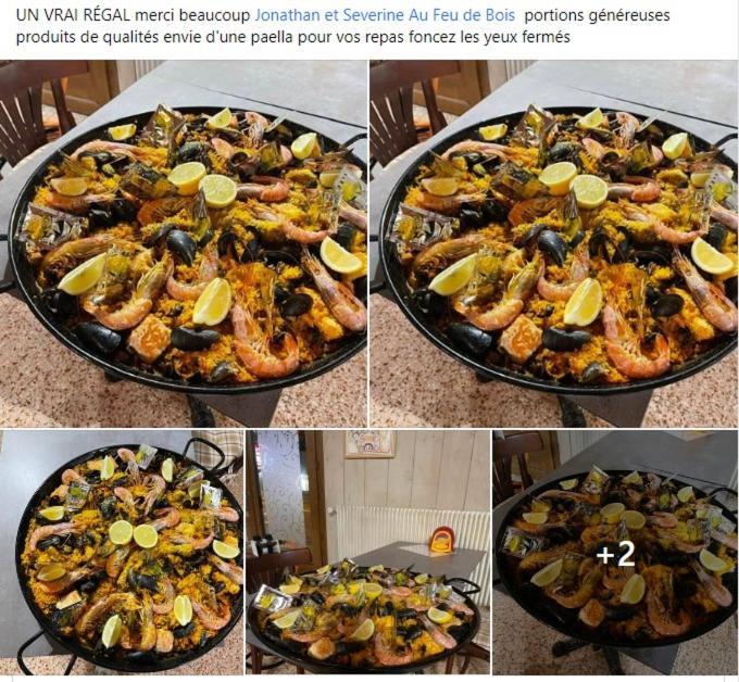 Au Feu De Bois Hotel Amou Ngoại thất bức ảnh